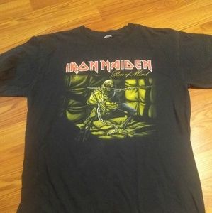 Iron Maiden Piece of Mind 1983 tourshirt